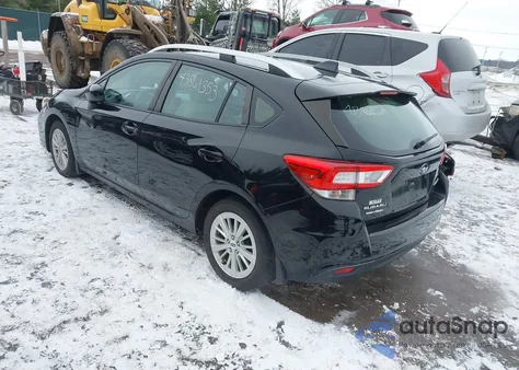 2018 Subaru Impreza 2.0I Premium z USA, uszkodzony, nr VIN 4S3GTAB60J3731895